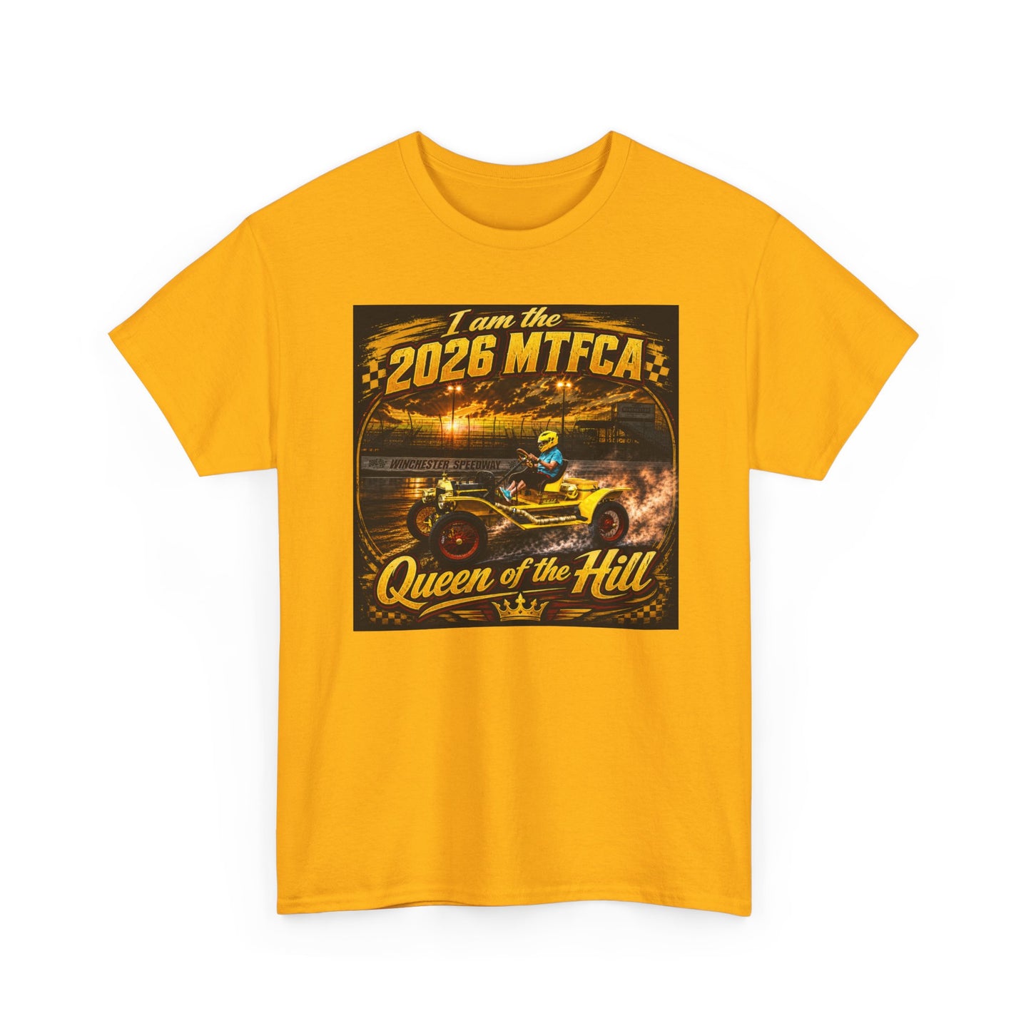 Queen of the Hill 2026 MTFCA T‑Shirt - Gildan Unisex Heavy Cotton Tee