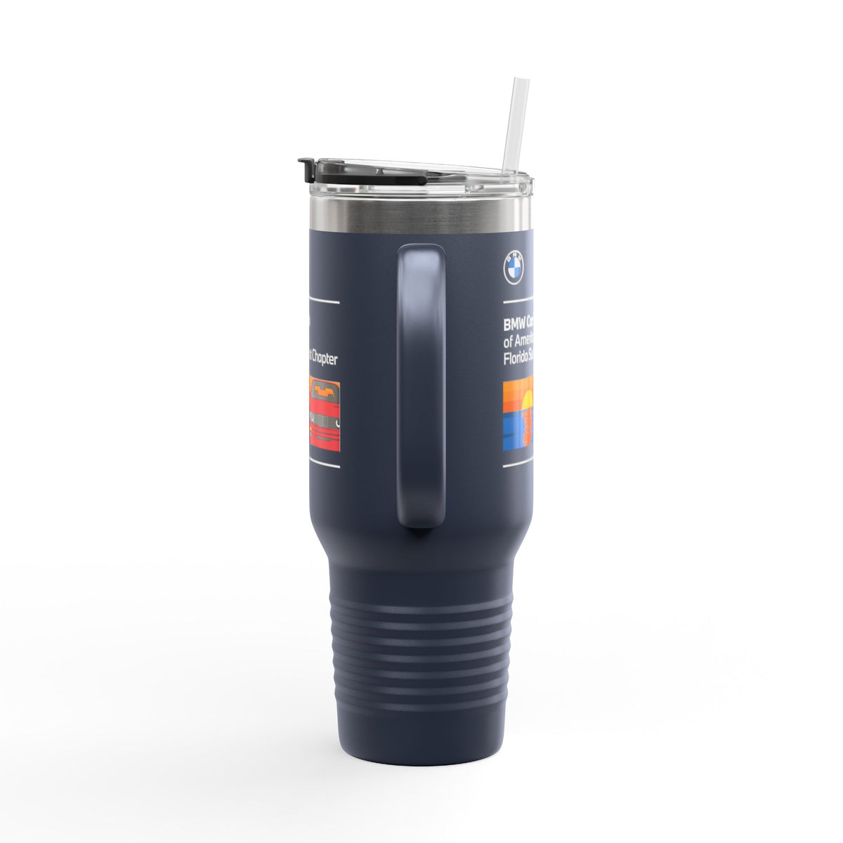 BMW Car Club of America Florida SunCoast Chapter 40 oz. Travel Mug
