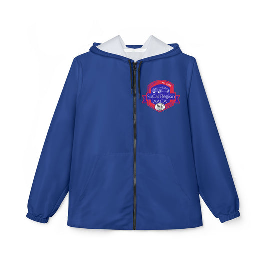 SoCal Region AACA Windbreaker Jacket, Stylish Outdoor Gear, Festival Wear, Perfect for Sports Events, Unisex Lightweight Jacket