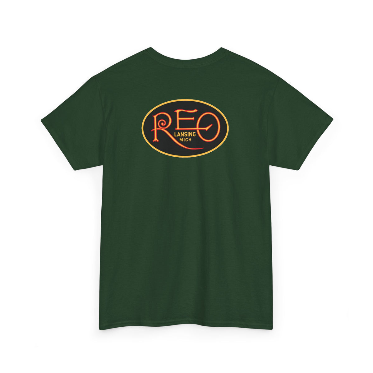 EarlyREO and REO 1 & 2 Cylinder Registry Logo Tee — Chest and Back Logos