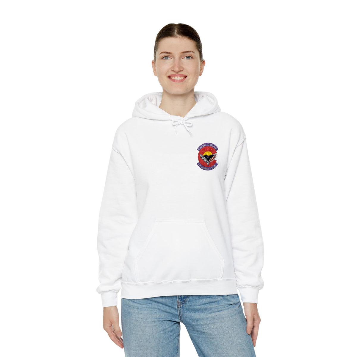 Central Colorado Corvette Club Embroidered Hoodie