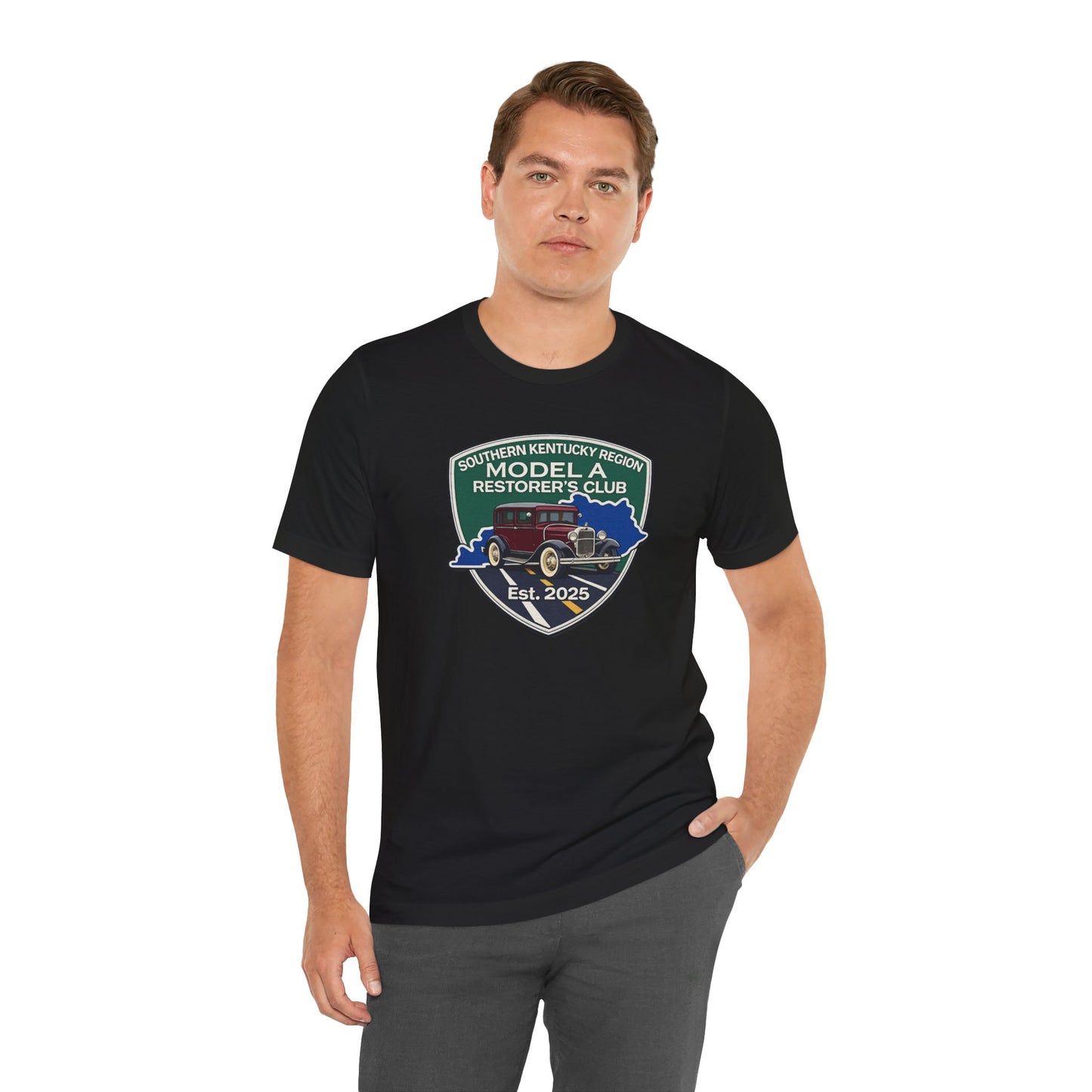 Southern Kentucky Region Model A Restorer's Club T-Shirt — Southern Kentucky Region Est. 2025