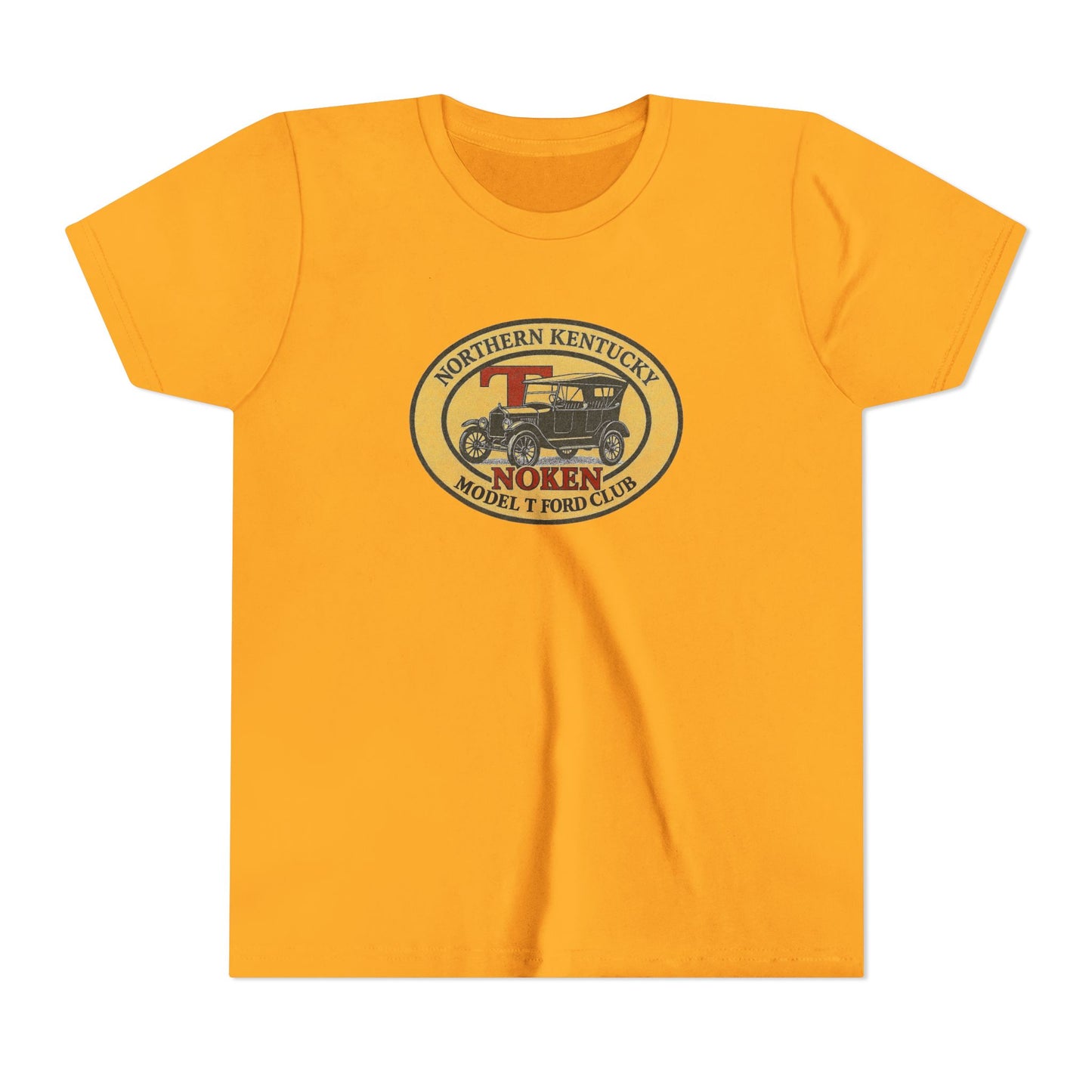 Northern Kentucky Model T Ford Club (NOKEN) Vintage Car Logo - Youth Tee