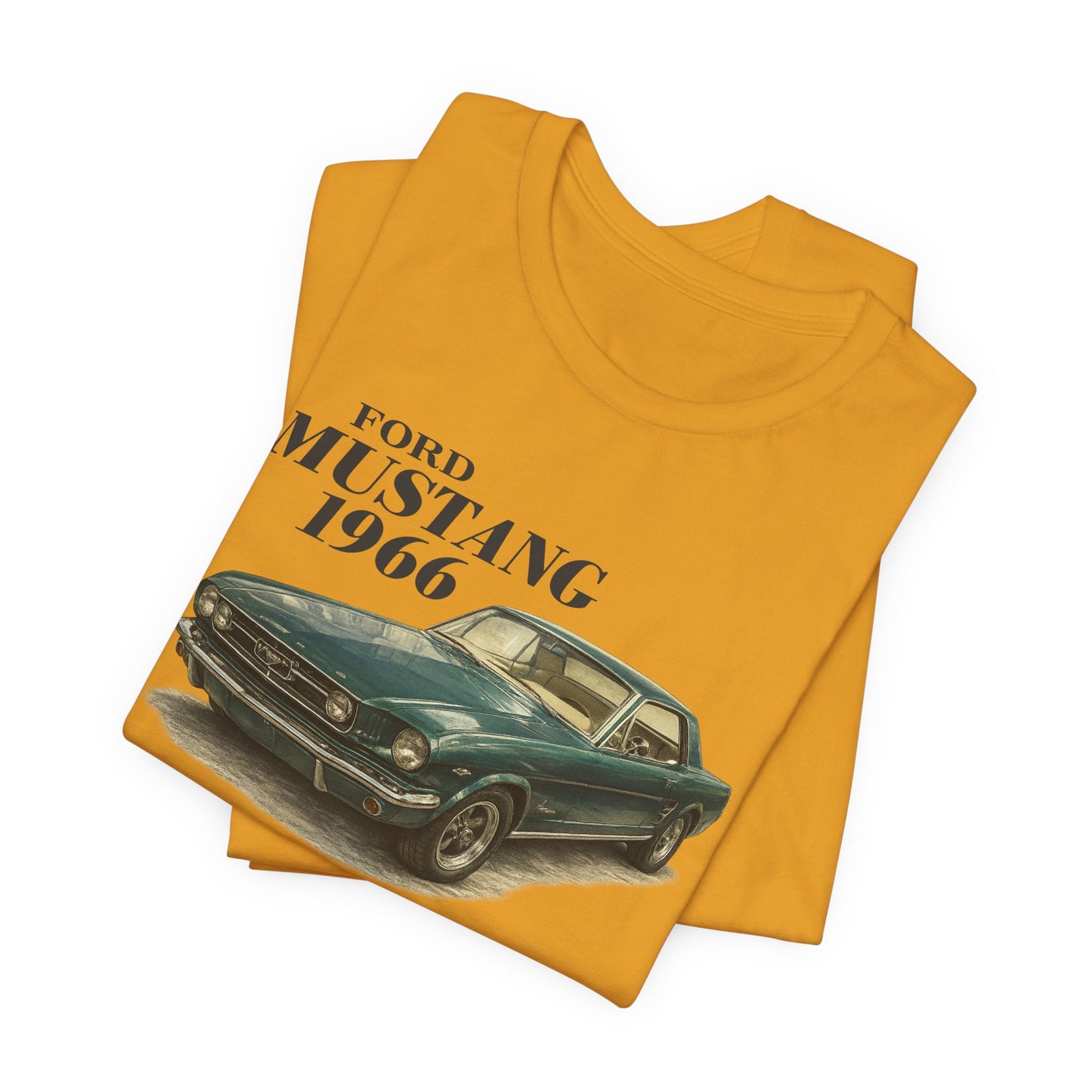 1966 Ford Mustang Tee – Unisex Jersey Short Sleeve Tee (Rick C)