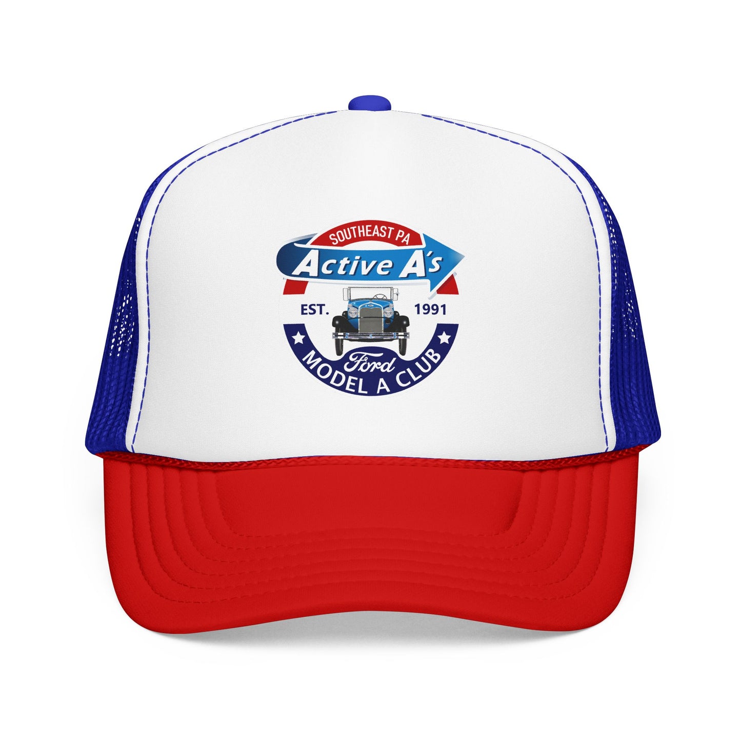 Active A's Ford Model A Club Printed Trucker Hat