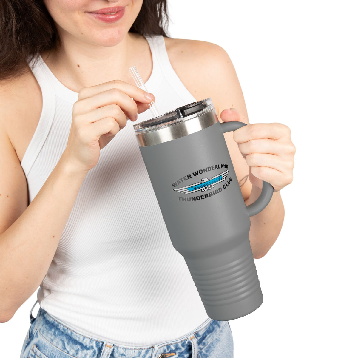Water Wonderland Thunderbird Club 40oz Insulated Travel Mug