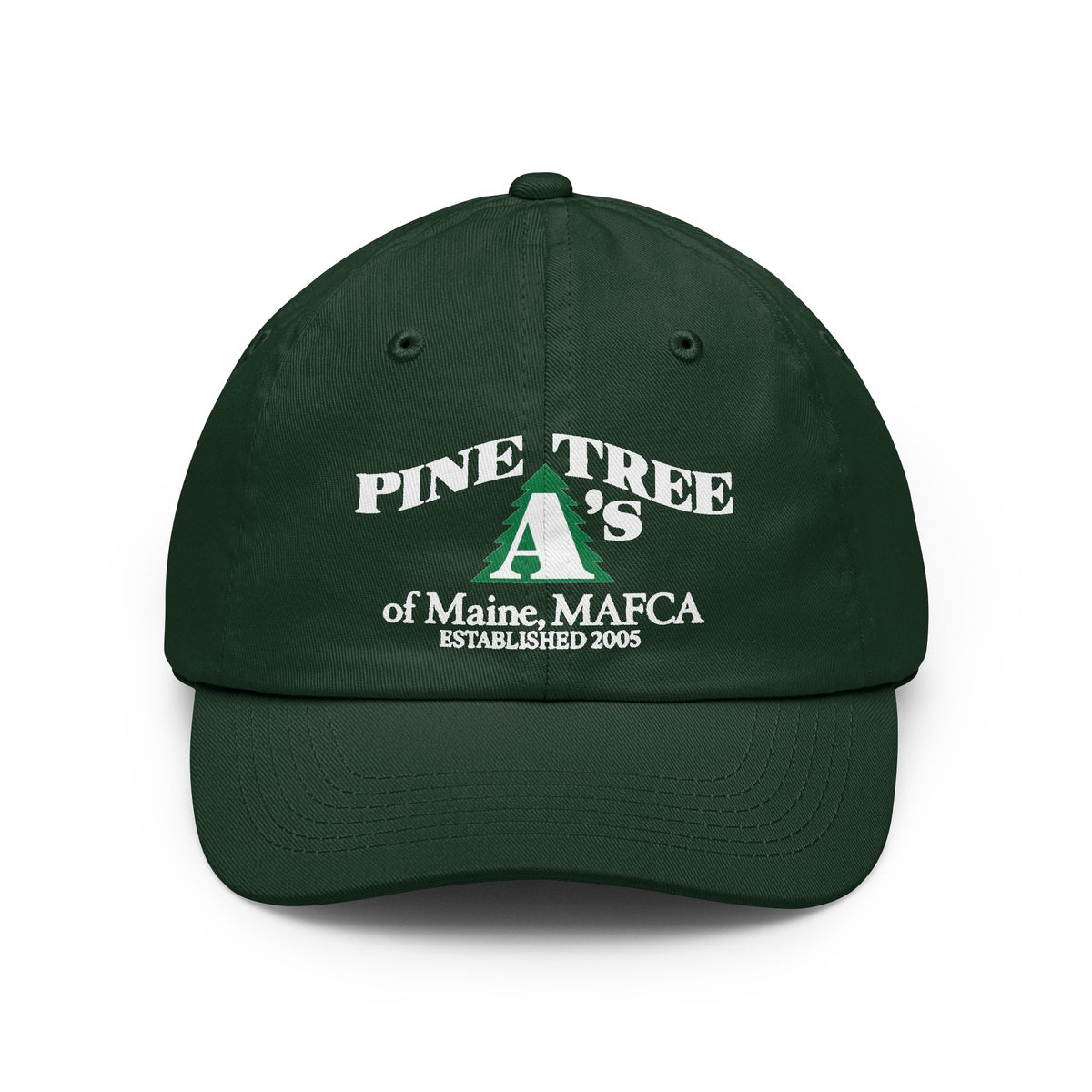 Pine Tree A's of Maine, MAFCA Printed Dad Hat – Vintage Baseball Cap