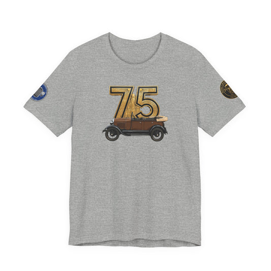 MARC 75th Anniversary Tee with Touring car and MARC logos on both sleeves