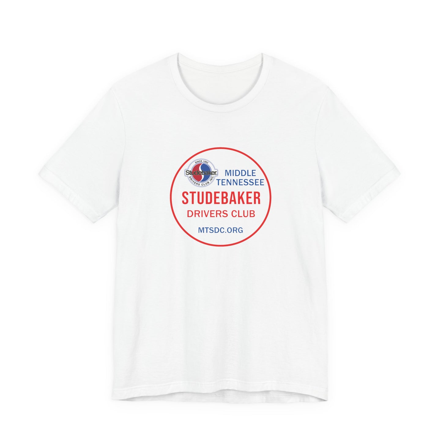 Middle Tennessee Studebaker Drivers Club Chapter Soft Tee — Unisex Jersey Short Sleeve Tee