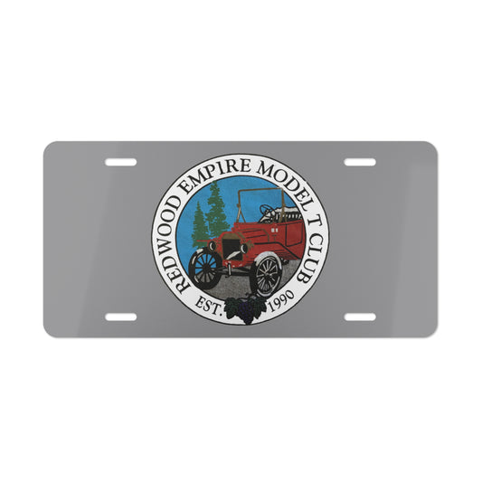 Redwood Empire Model T Club Vanity Plate