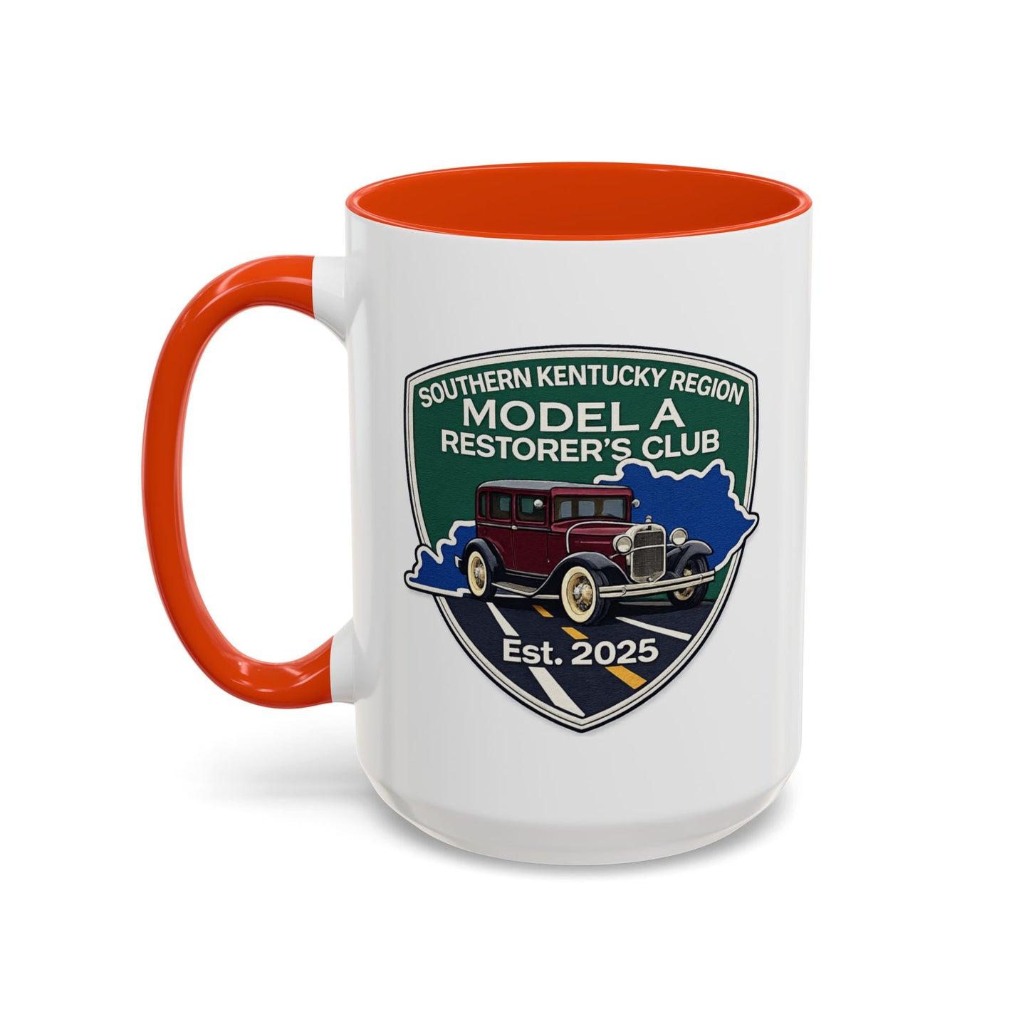 Southern Kentucky Region Model A Restorer's Club Club Mug — Southern Kentucky Region Est. 2025 (11oz/15oz)