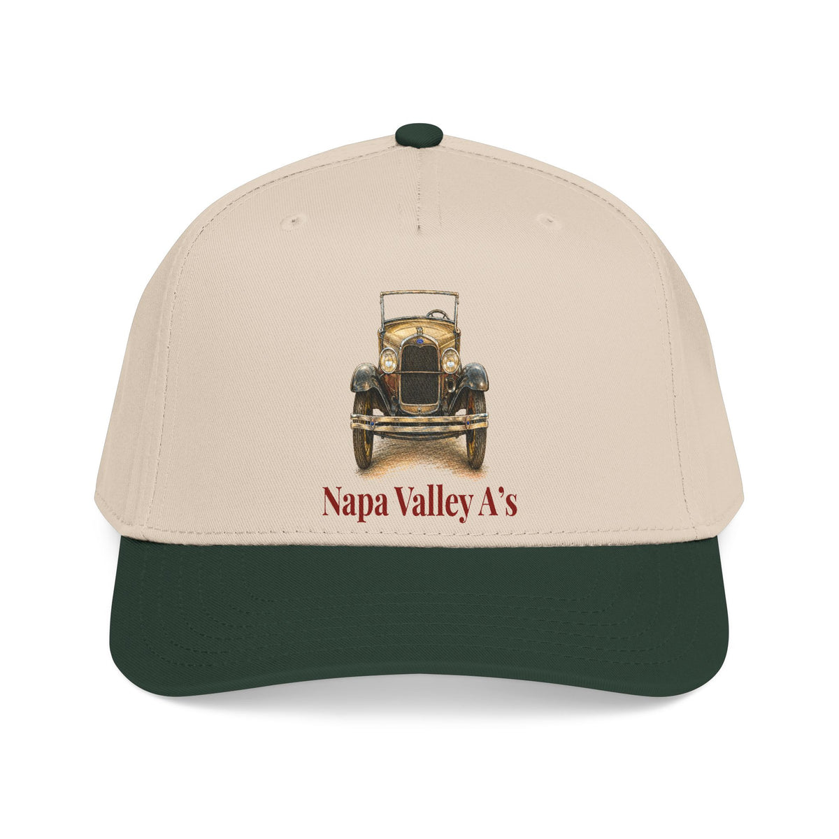 Napa Valley A's - Mid Profile Baseball Cap