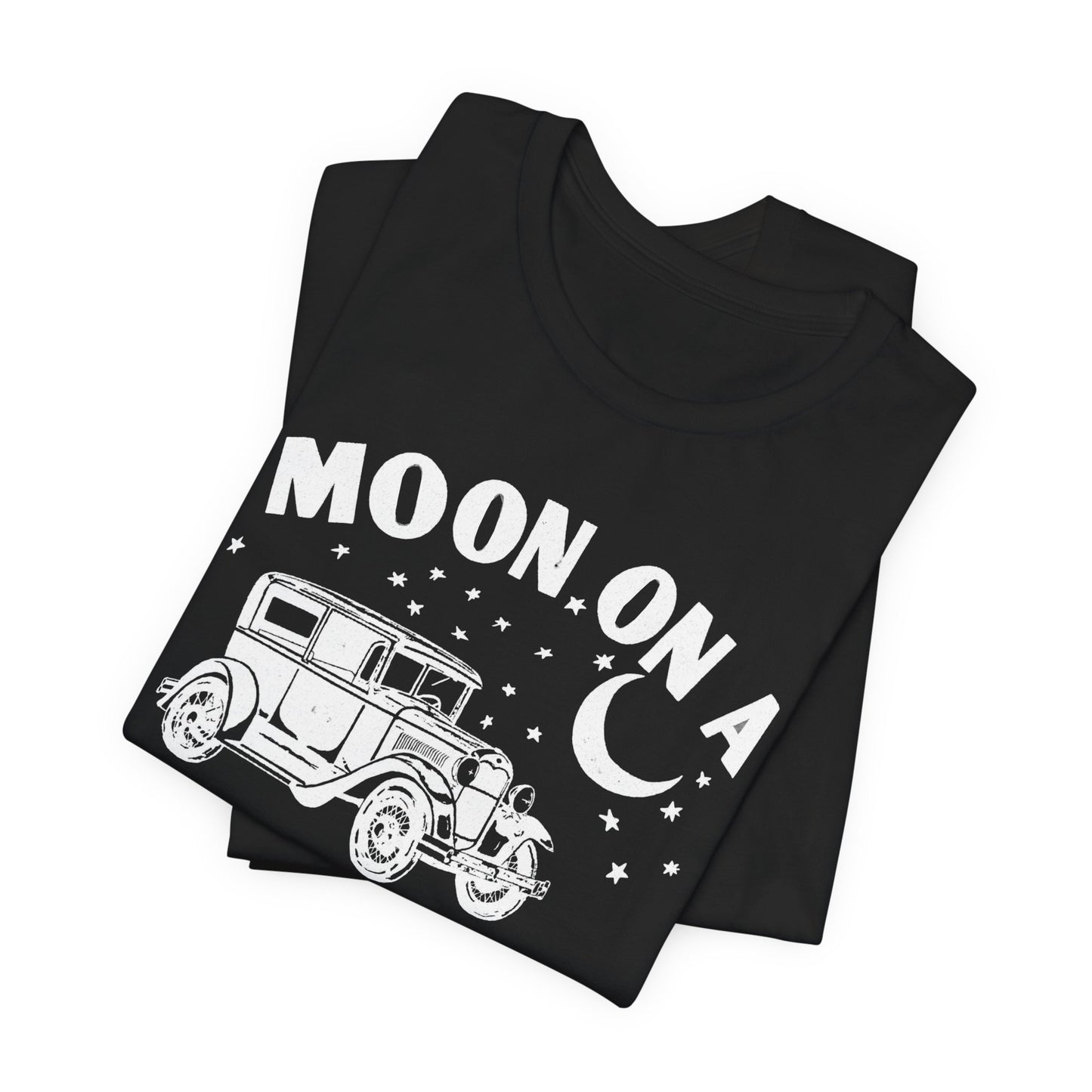 Moon On A Tee Graphic T-Shirt (Model A Club Everett WA)