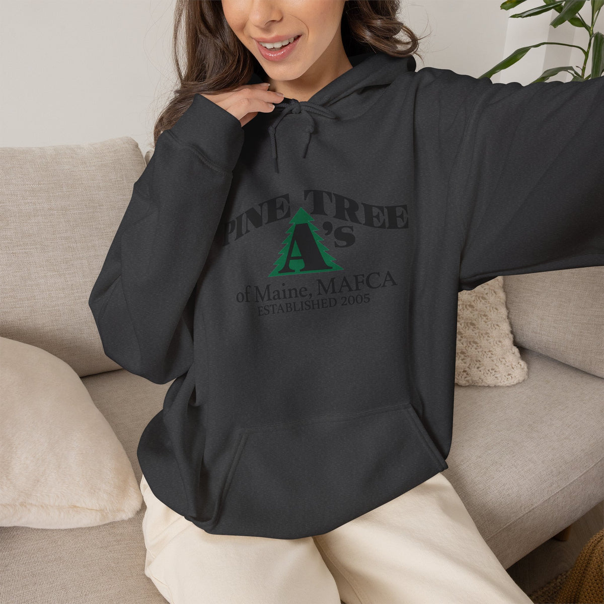 Pine Tree A's of Maine, MAFCA Hoodie – Unisex Heavy Blend™ Hooded Sweatshirt