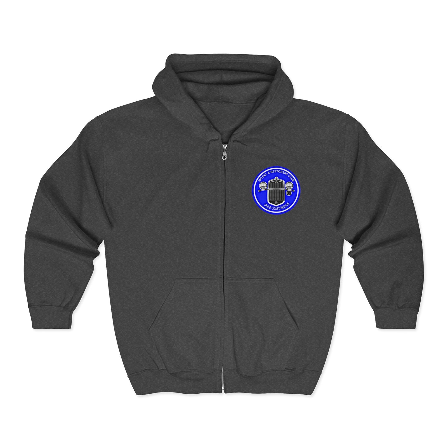 Gold Coast Region Model A Restorers Club Full-Zip Hoodie