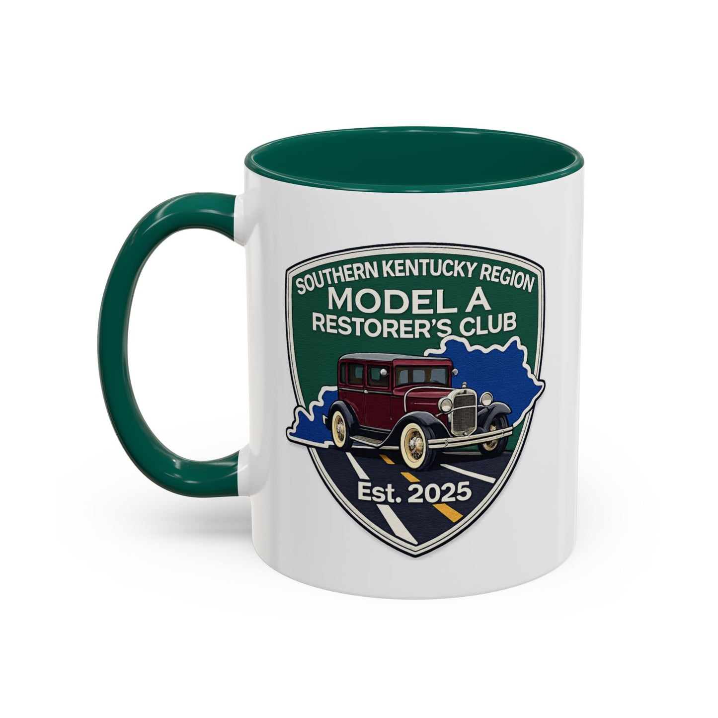Southern Kentucky Region Model A Restorer's Club Club Mug — Southern Kentucky Region Est. 2025 (11oz/15oz)