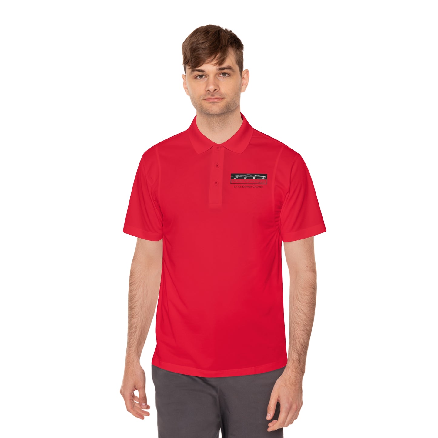 Little Detroit Chapter AACA Men's Sport Polo Shirt