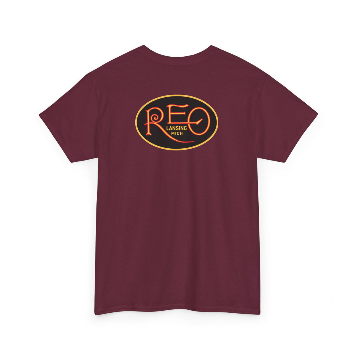 EarlyREO and REO 1 & 2 Cylinder Registry Logo Tee — Chest and Back Logos