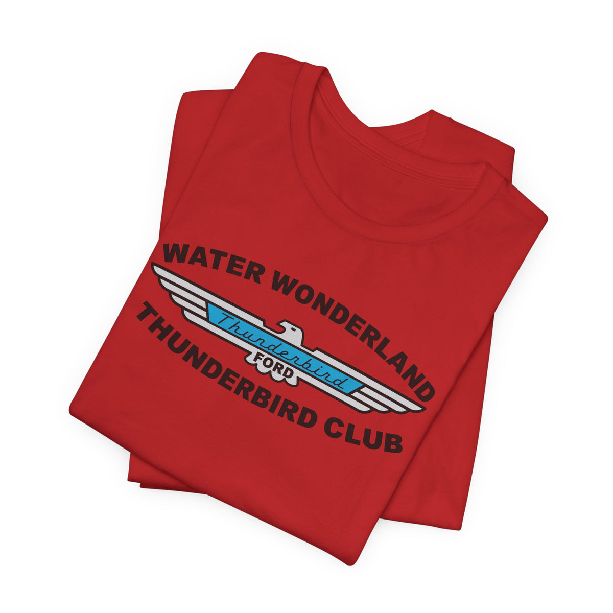 Water Wonderland Thunderbird Club Tee - Unisex Jersey Short Sleeve Tee