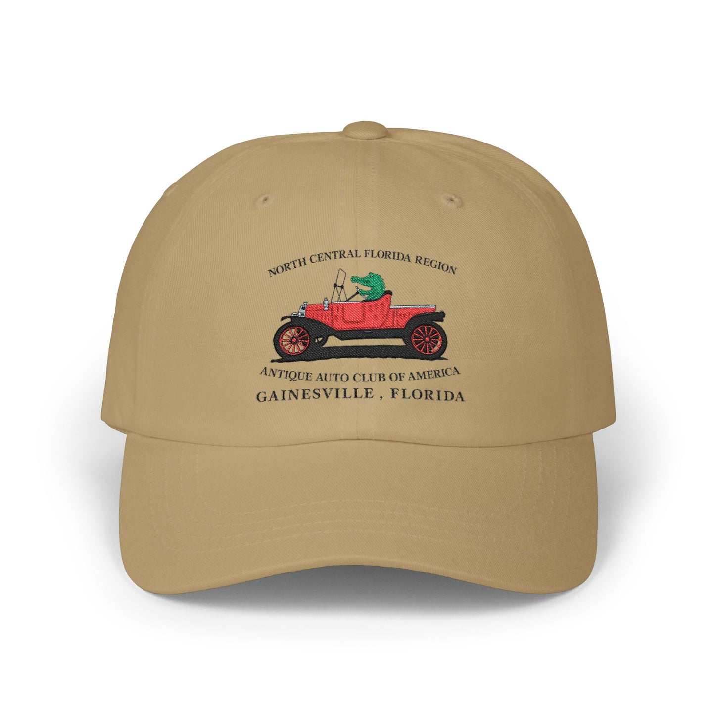 North Central Florida Region AACA Embroidered Dad Cap — Gainesville, Florida Antique Auto Club