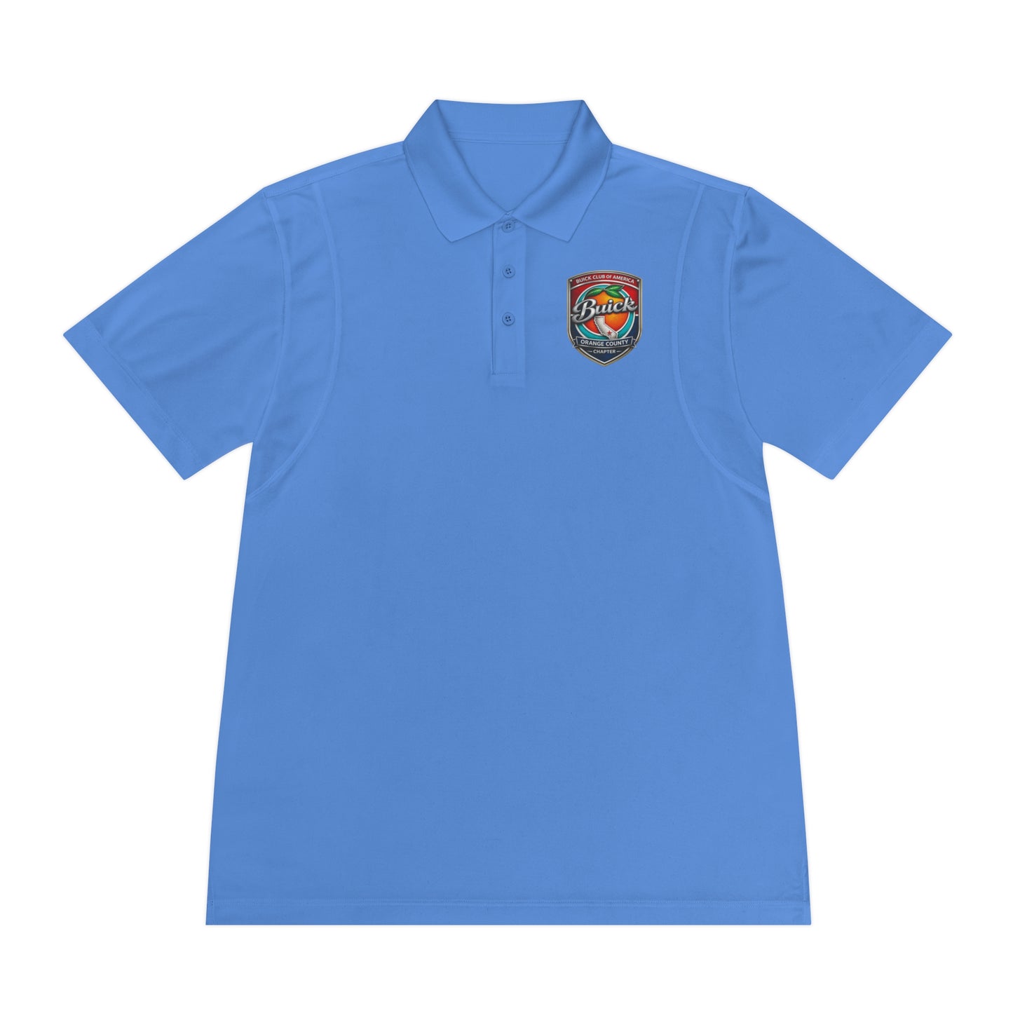 Buick Orange County Chapter Men's Sport Polo — Breathable Golf & Casual Polo
