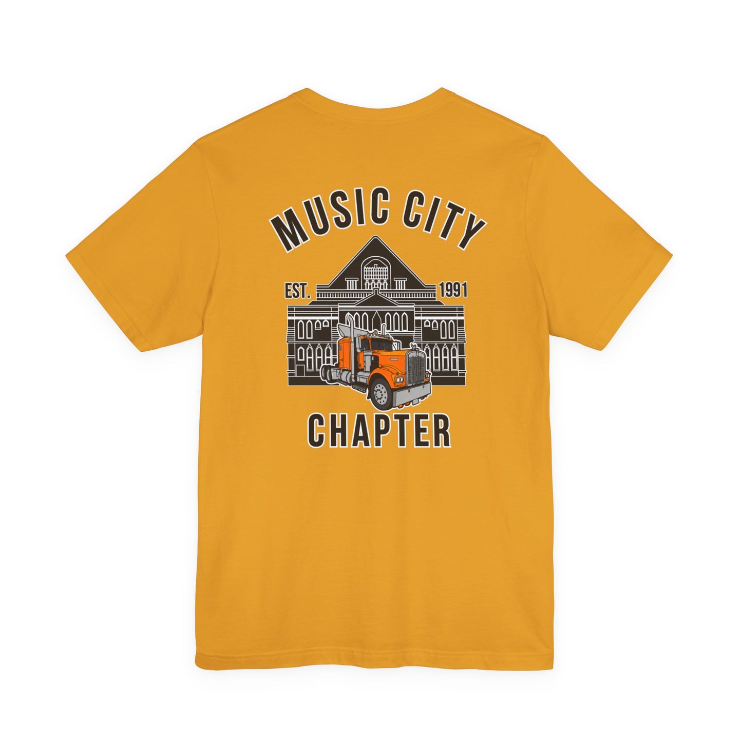 Music City Chapter ATHS T-Shirt — Chest Logo and Back Logo