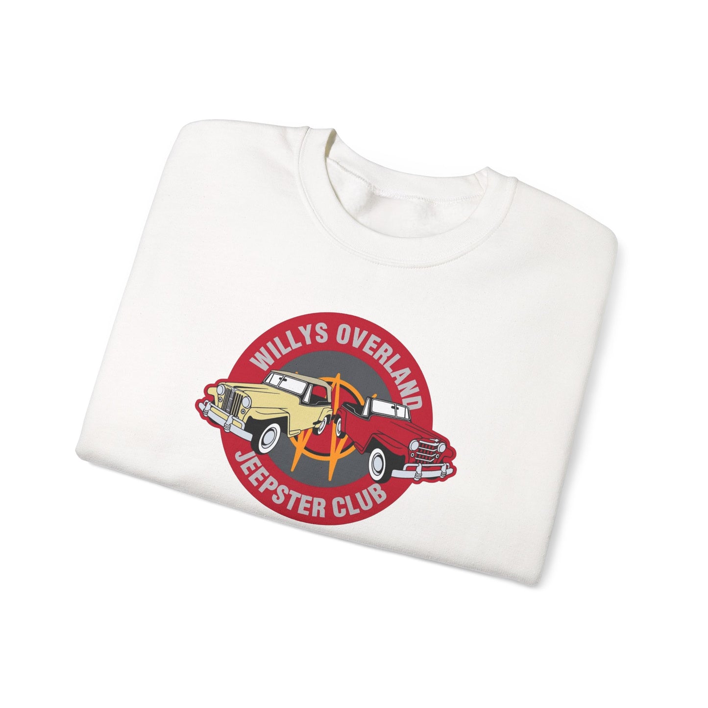 Willys Overland Jeepster Club Sweatshirt - Unisex Heavy Blend™ Crewneck Sweatshirt