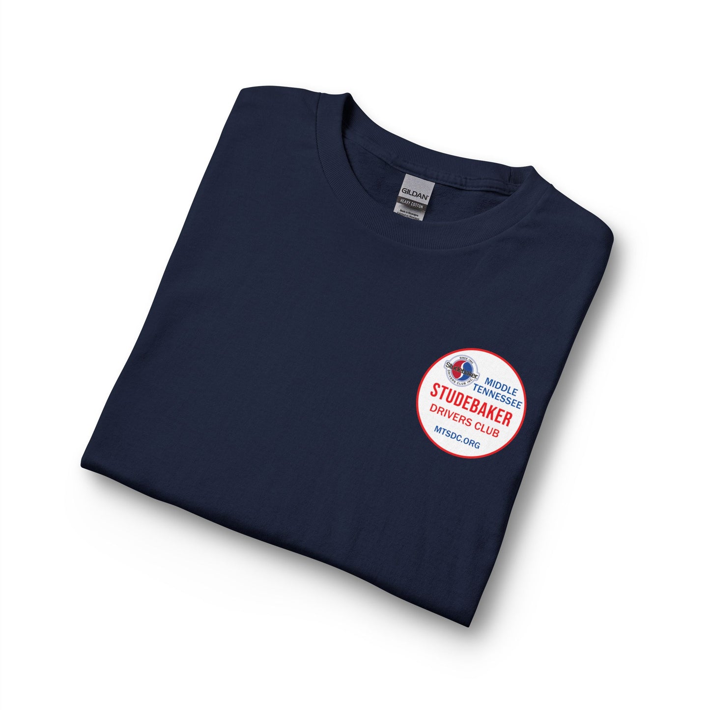 Middle Tennessee Studebaker Drivers Club Chapter Soft Long Sleeve Tee - Front and Back Logos