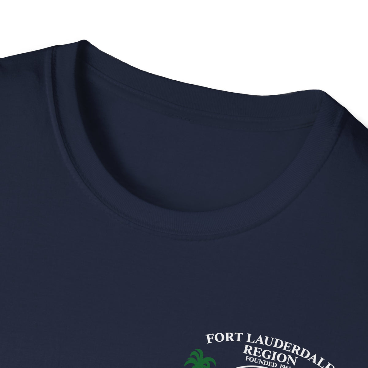 Fort Lauderdale Region AACA T-Shirt - Unisex Softstyle T-Shirt Front and Back Logos