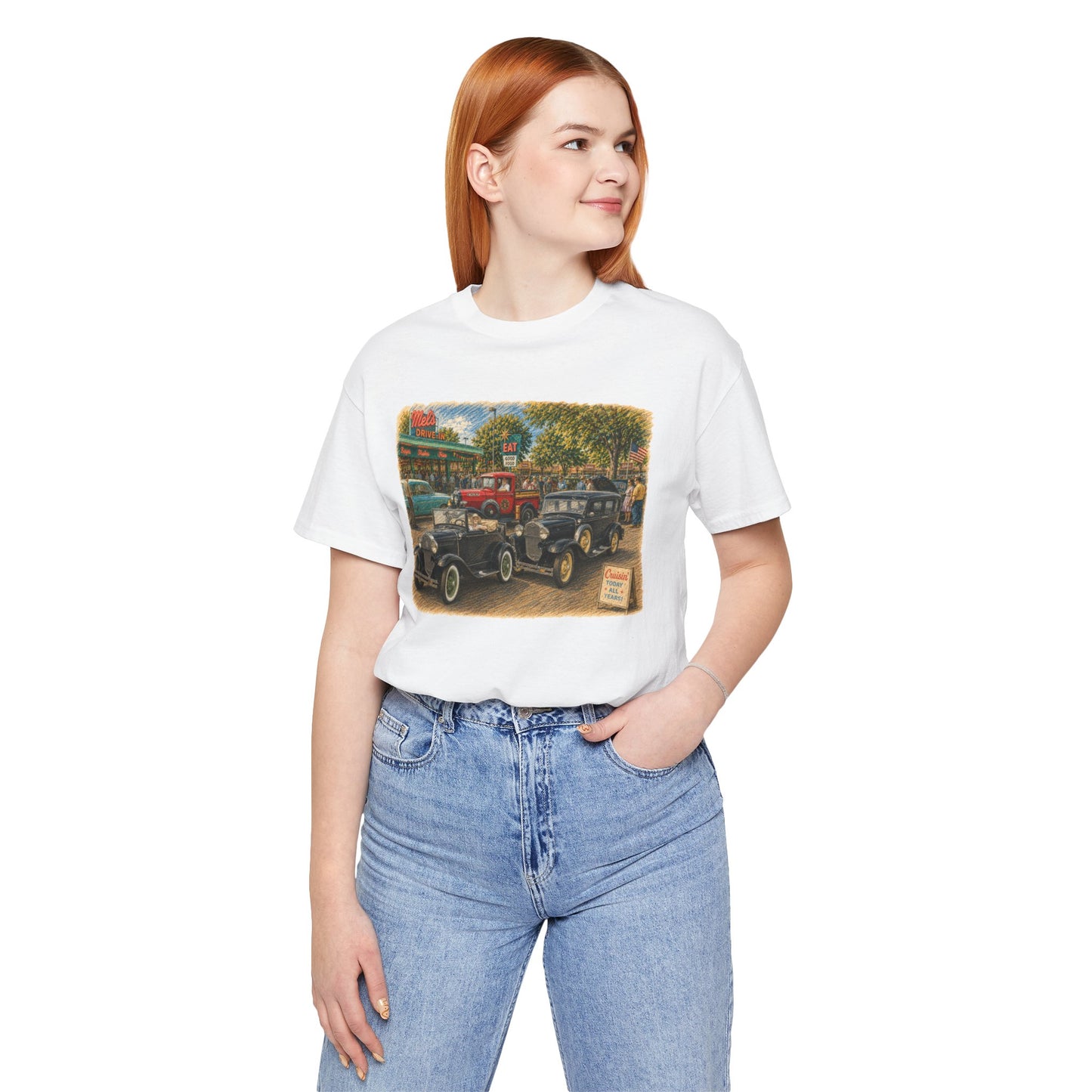 Mel's Drive-In (LTG) - Unisex Jersey Short Sleeve Tee