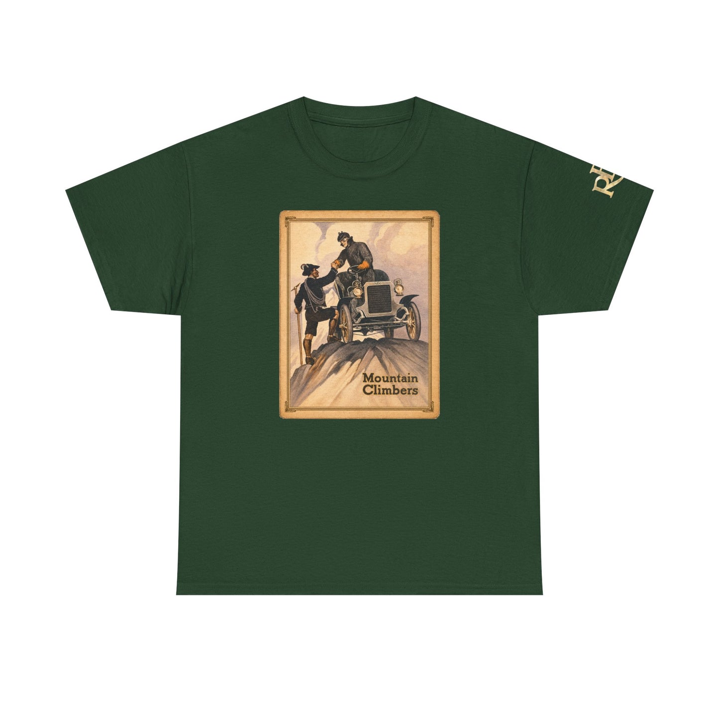 REO Mountain Climbers Vintage Tee — Unisex Heavy Cotton Tee