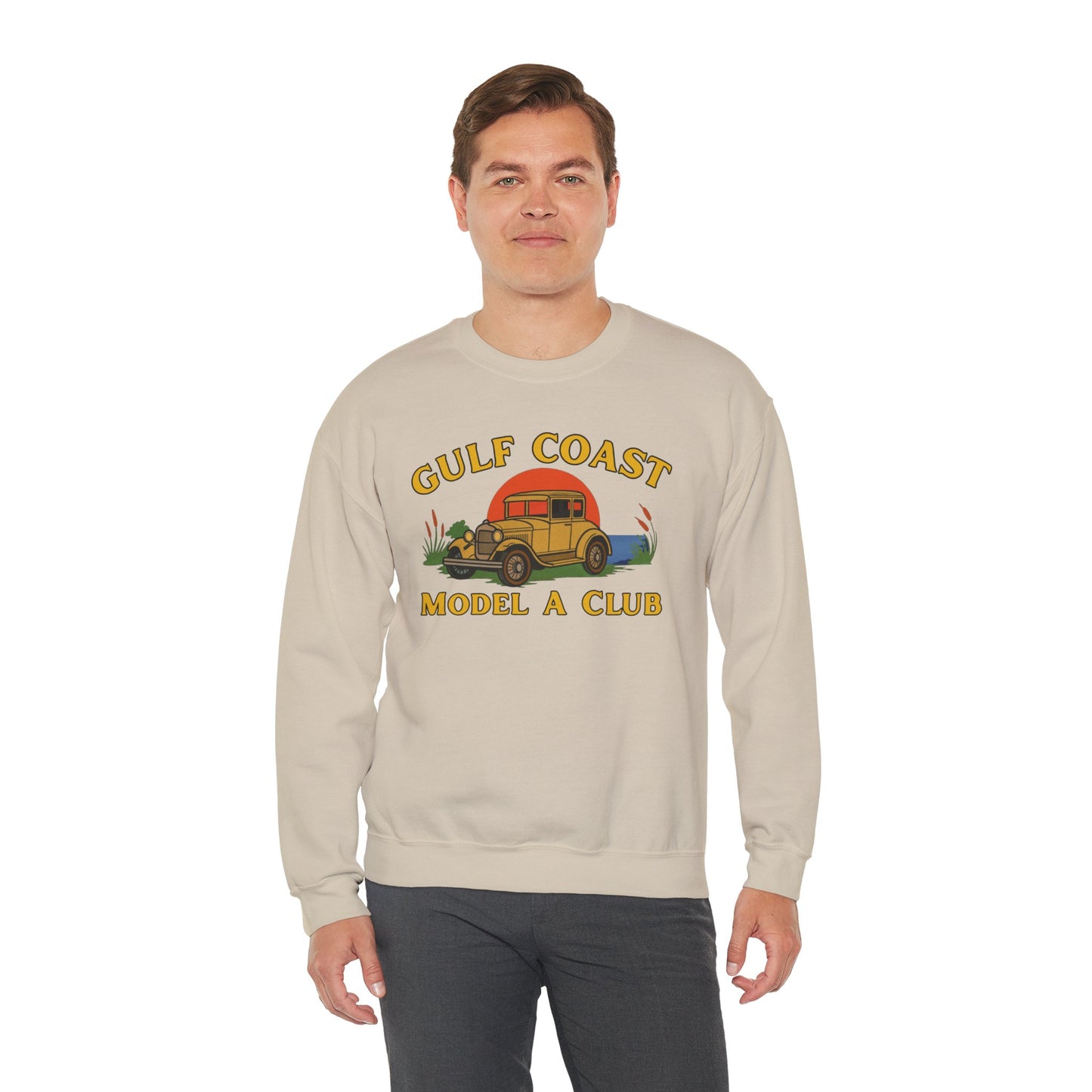 Gulf Coast Model A Club Sweatshirt — Gulf Coast Vintage Car Crewneck