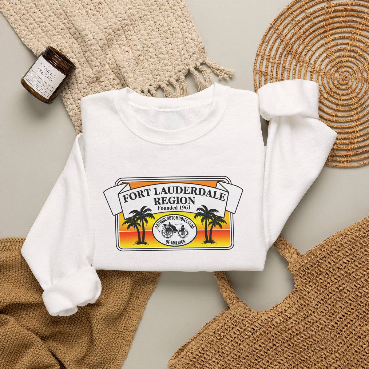 Fort Lauderdale Region AACA Unisex Heavy Blend™ Crewneck Sweatshirt