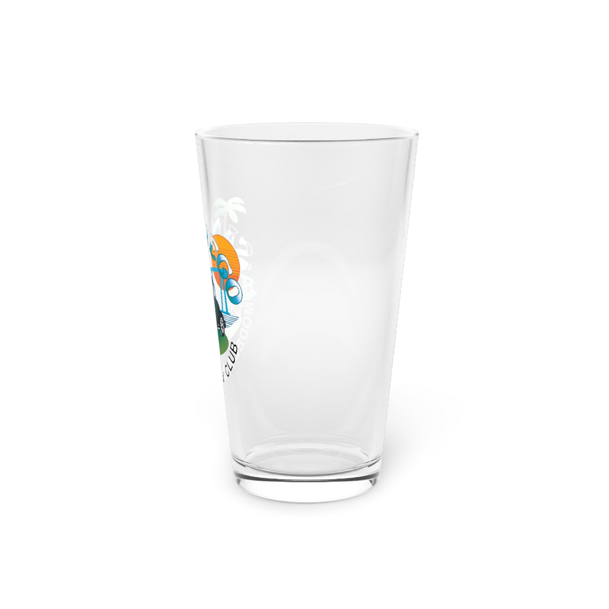 San Diego Model A Ford Club Pint Glass