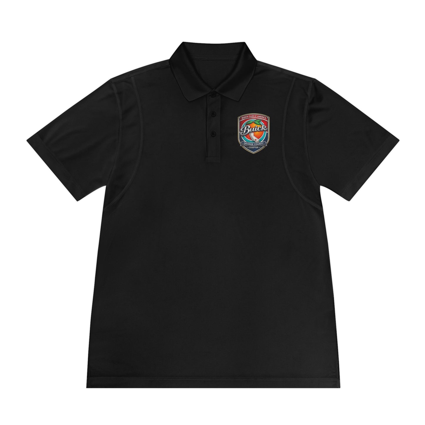 Buick Orange County Chapter Men's Sport Polo — Breathable Golf & Casual Polo