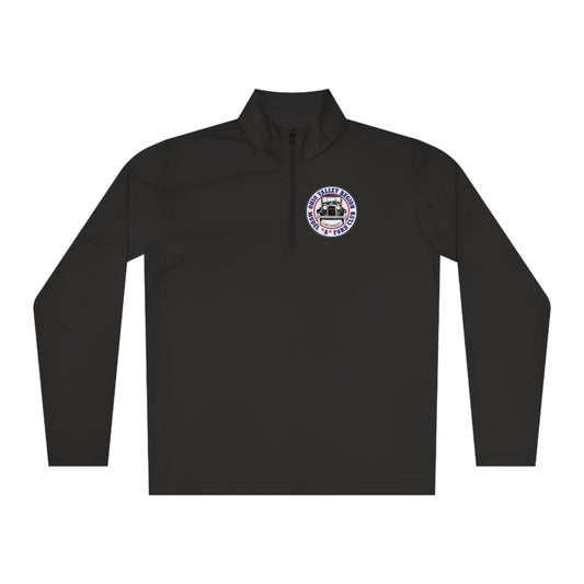 Ohio Valley Region Model A Ford Club (front and back logo) Unisex Quarter-Zip Pullover