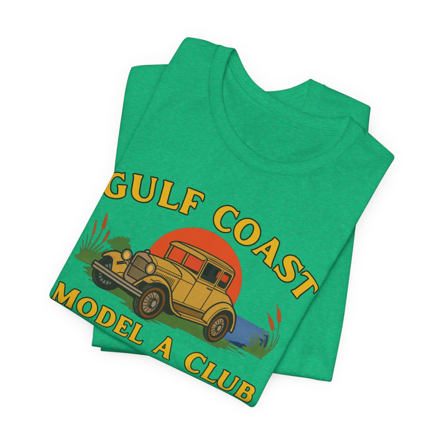 Gulf Coast Model A Club Tee — Vintage Car Graphic T-Shirt