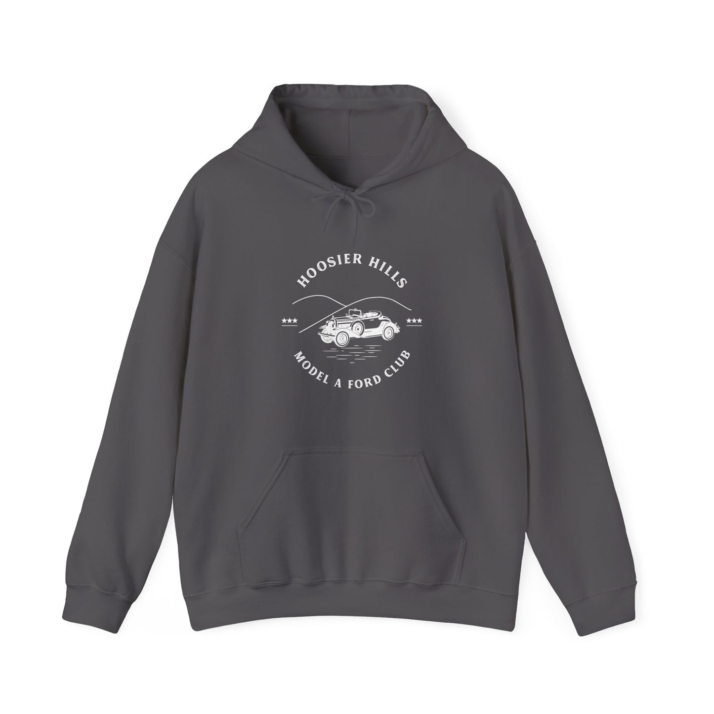 Hoosier Hills Model A Ford Club Unisex Heavy Blend™ Hooded Sweatshirt