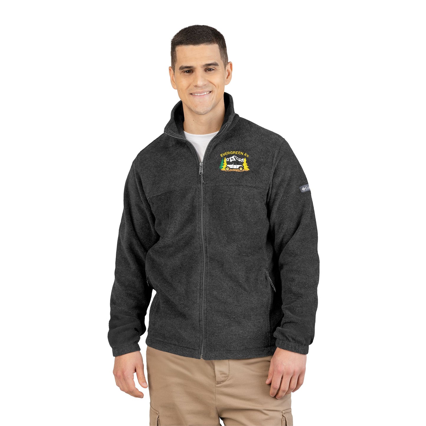 Evergreen A's Embroidered Fleece Jacket