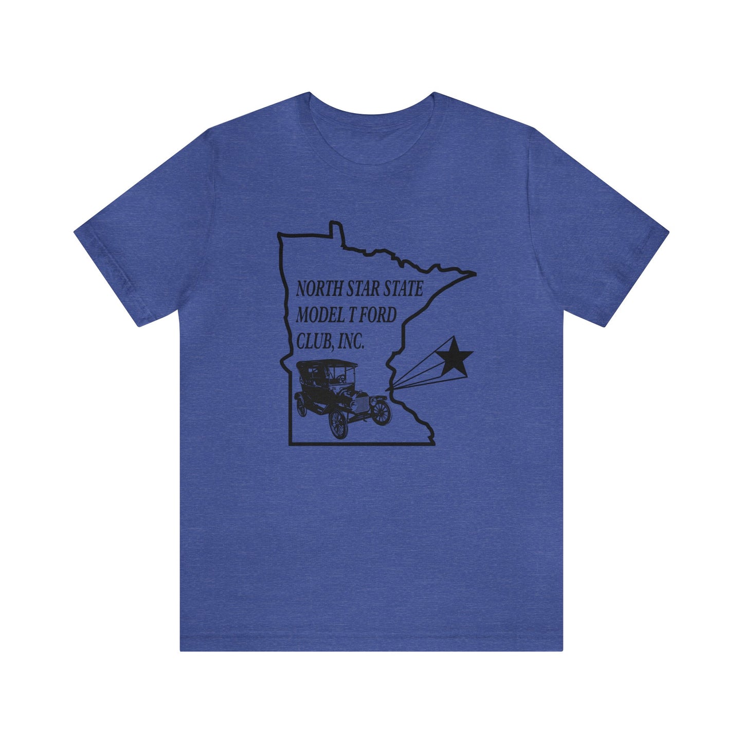 North Star State Model T Ford Club, Inc. Unisex Jersey Short Sleeve Tee