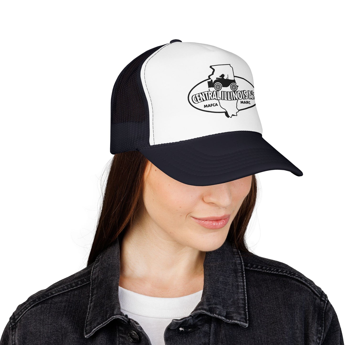Central Illinois A's Foam Trucker Hat - Printed