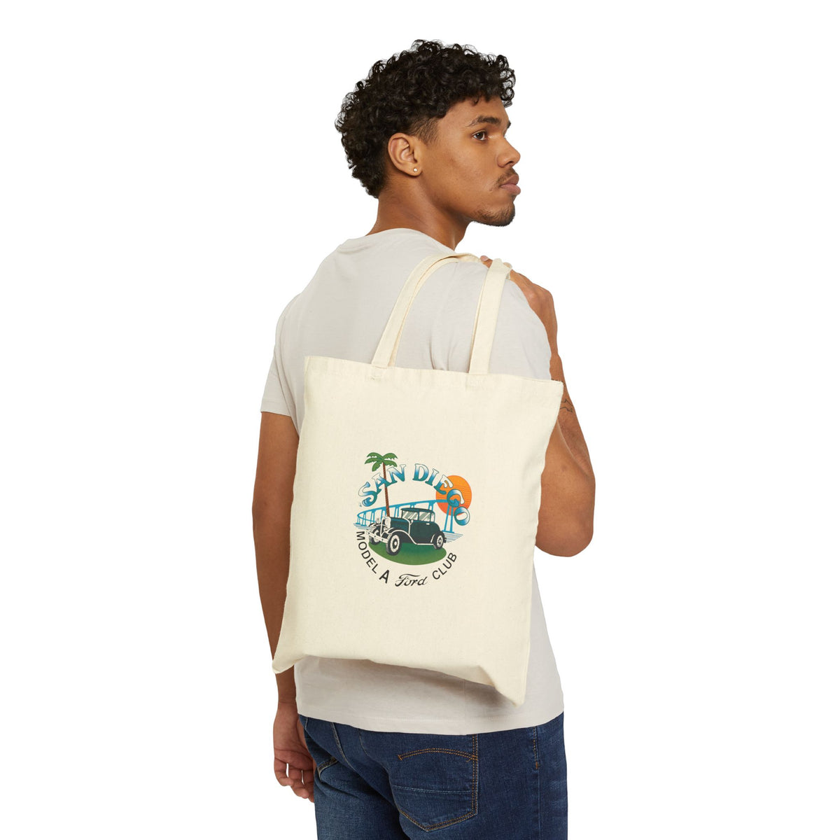 San Diego Model A Ford Club Vintage Beach Tote