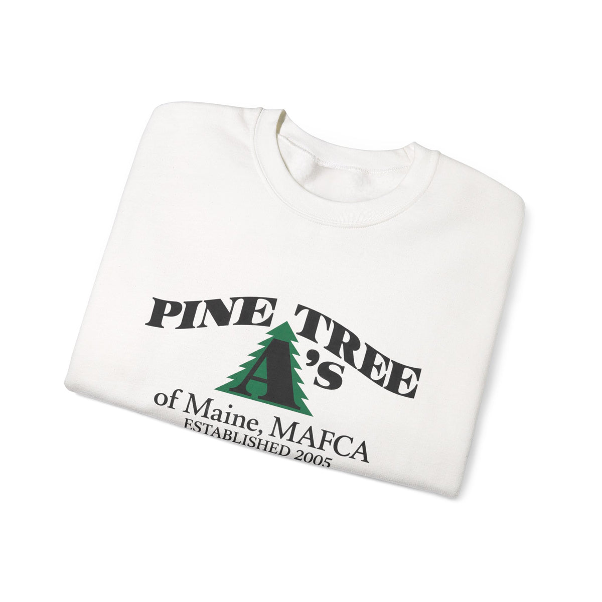 Pine Tree A's of Maine, MAFCA — Unisex Heavy Blend™ Crewneck Sweatshirt