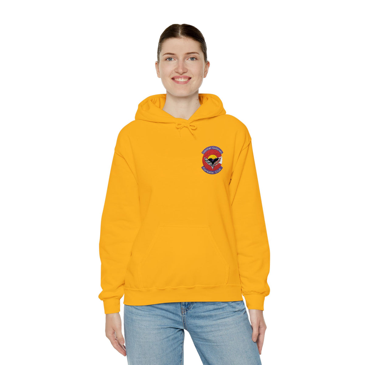 Central Colorado Corvette Club Embroidered Hoodie
