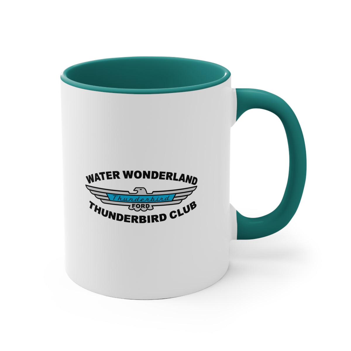 Water Wonderland Thunderbird Club Accent Mug