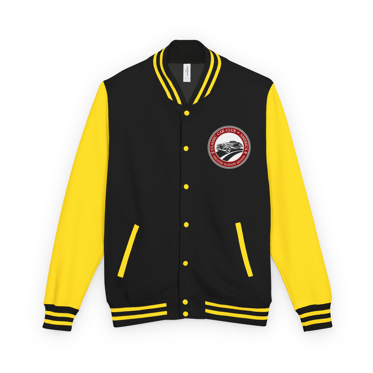 Classic Car Club of America Greater Illinois Region Letterman Jacket - Front and Back Logos