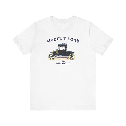 1914 Model T Ford Runabout - Classic Car Enthusiast Unisex T-Shirt
