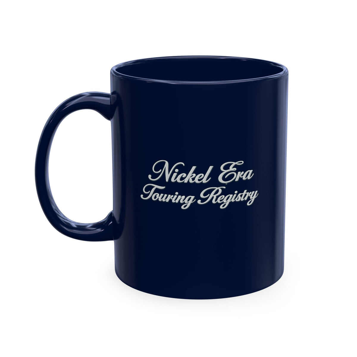 Nickel Era Touring Registry - Vintage Script Coffee Cup