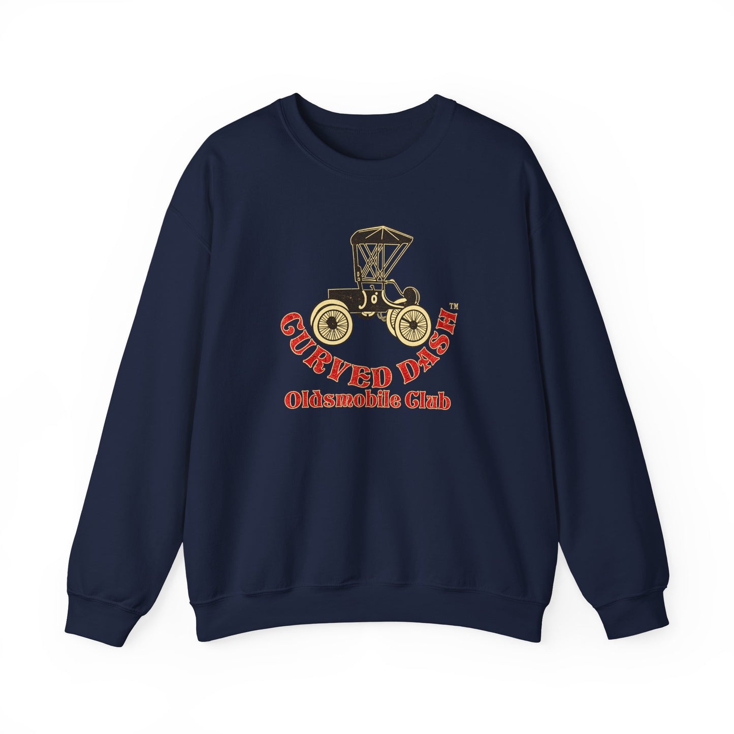 Curved Dash Oldsmobile Club Crewneck Sweatshirt