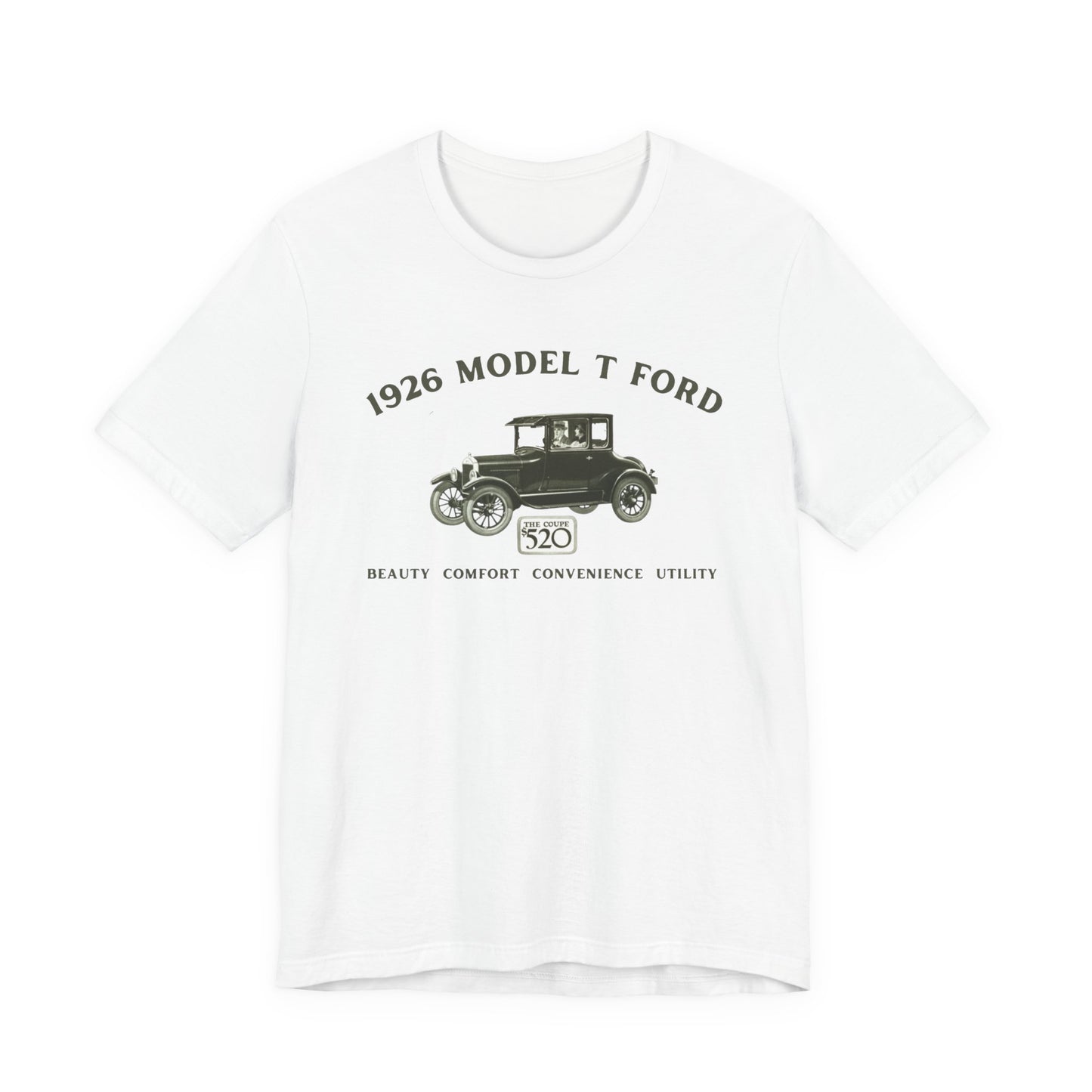 1926 Model T Ford Coupe - Classic Car Enthusiast Shirt